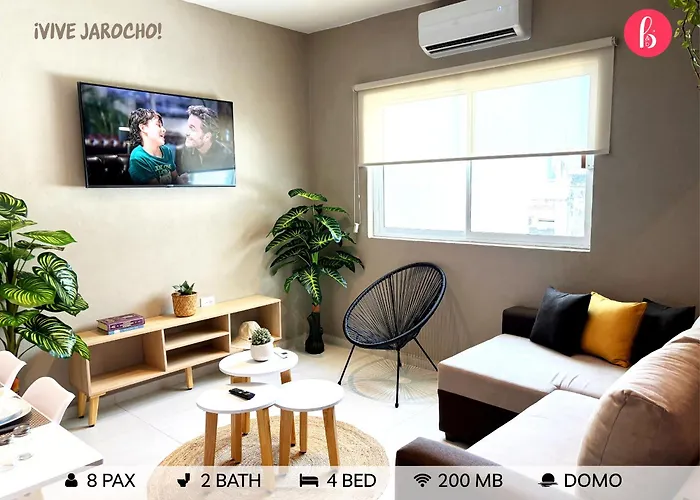 Hotel Vive Jarocho-Apt Y Domo A 5 Min Playa